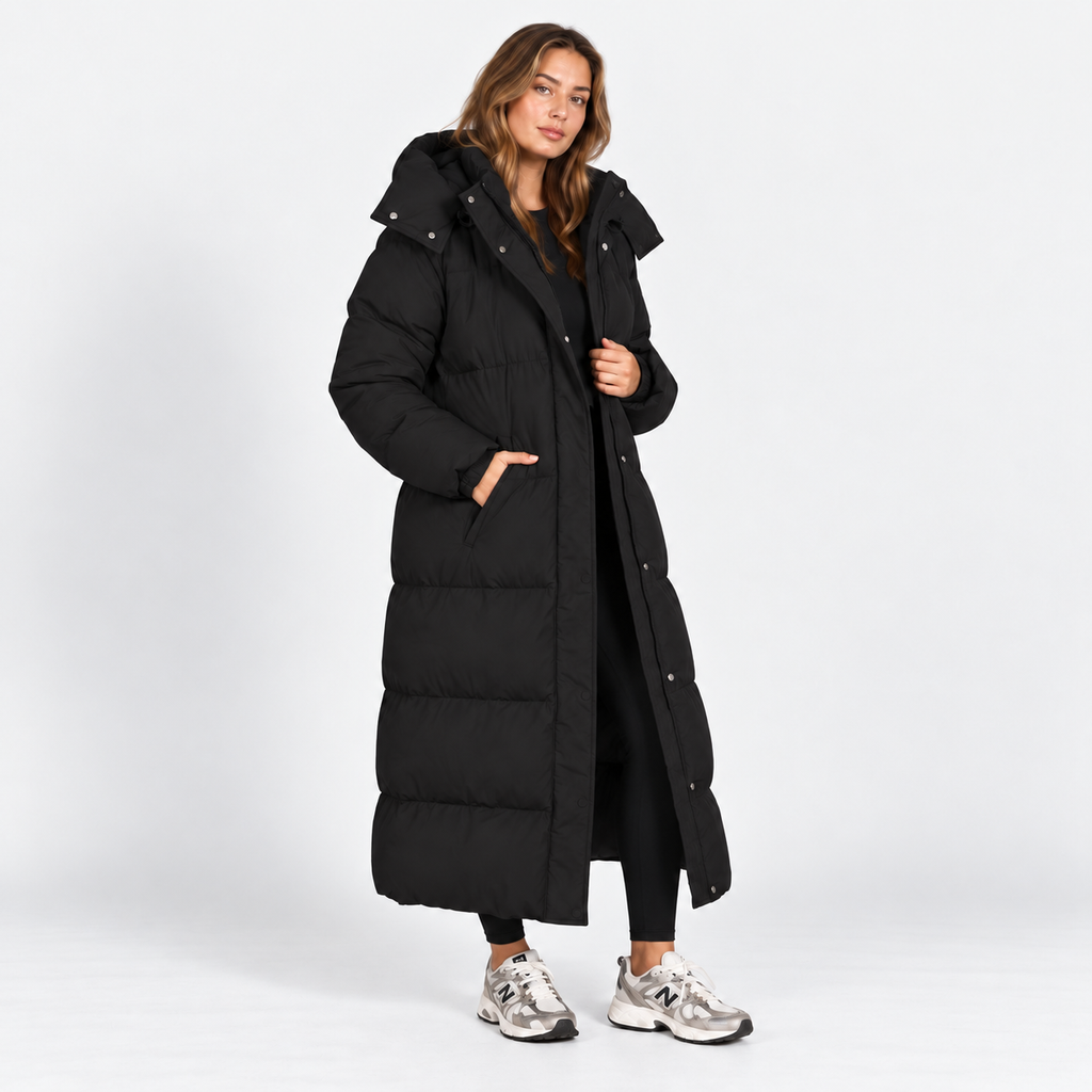 Women's A-Line Coat - Classic Refined Style