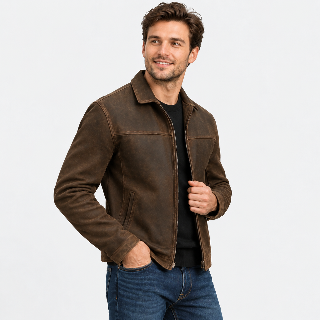 Men's Lapel Jacket - Casual Regular Fit Style