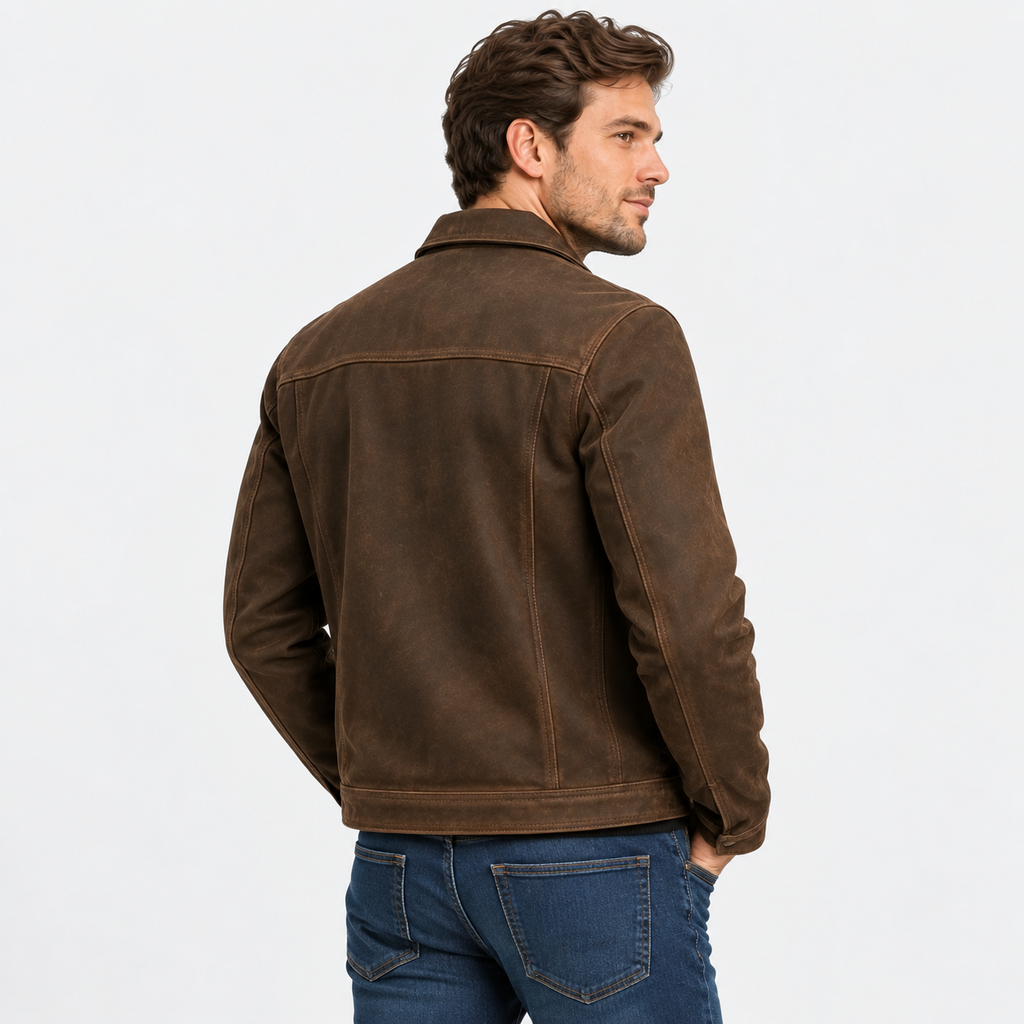 Men's Lapel Jacket - Casual Regular Fit Style