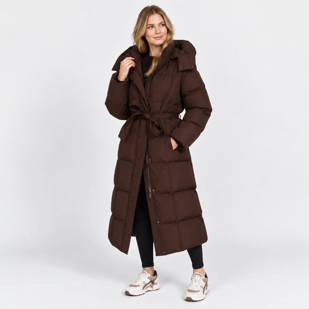 Women's A-Line Coat - Classic Refined Style
