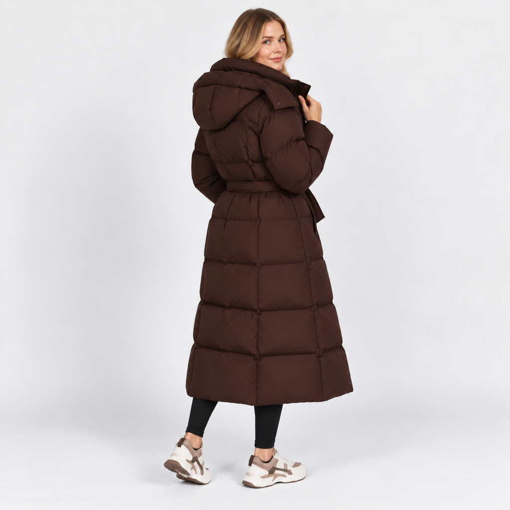 Women's A-Line Coat - Classic Refined Style